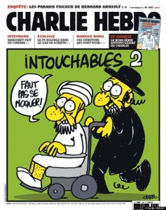 cartoon criticizing religious Muslims and Jews